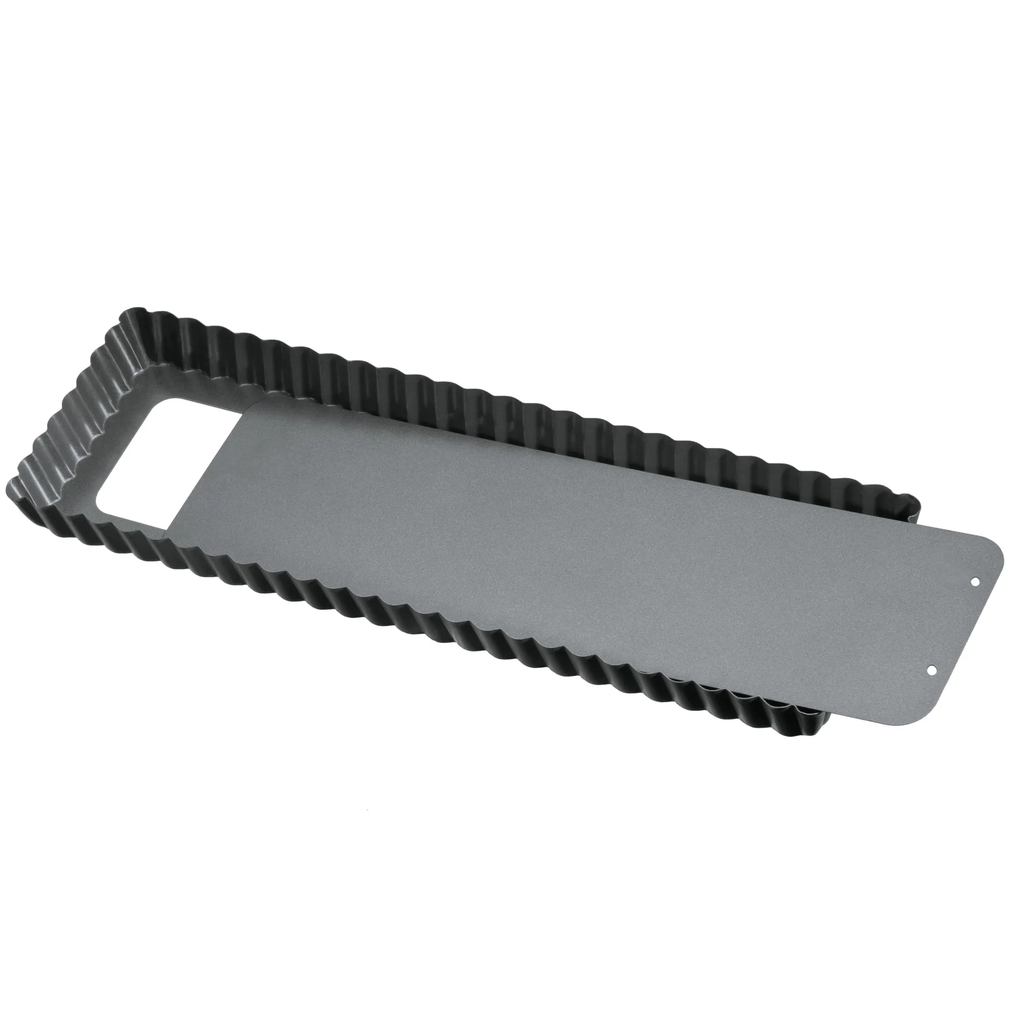WMF KAISER La Forme Plus Tarte- und Quicheform mit Hebeboden, rechteckig, 35 x 13 cm| Backformen