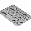 WMF KAISER X-mas Vanillekipferl Backblech, 42 x 29 cm| Backbleche