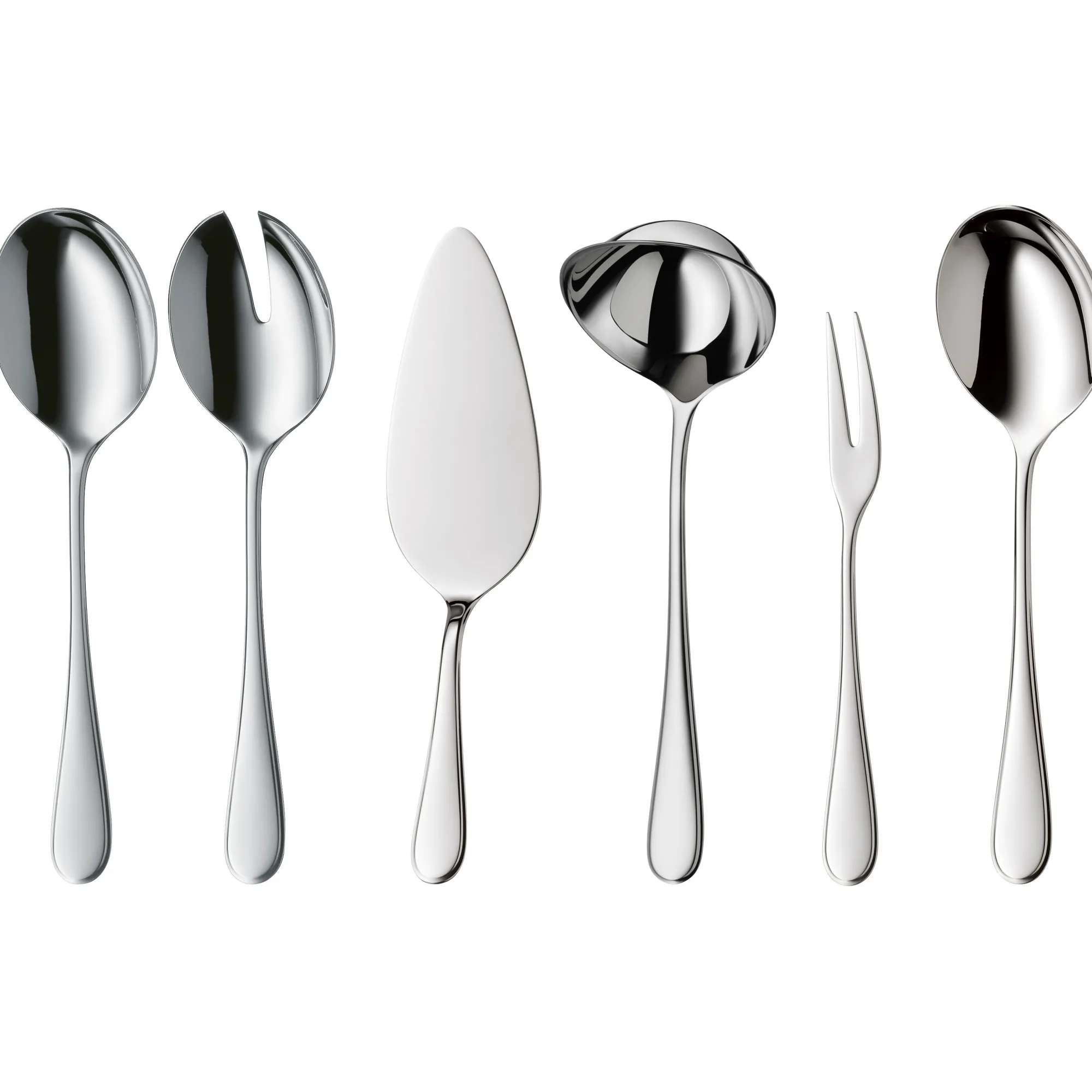 WMF Kent Plus Besteck-Set, 66-teilig, Cromargan protect®| Besteck-Sets