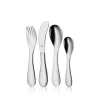 WMF Kinderbesteck-Set Knuddel, 4-teilig|Kinder Kinderbestecke|Besteck-Sets