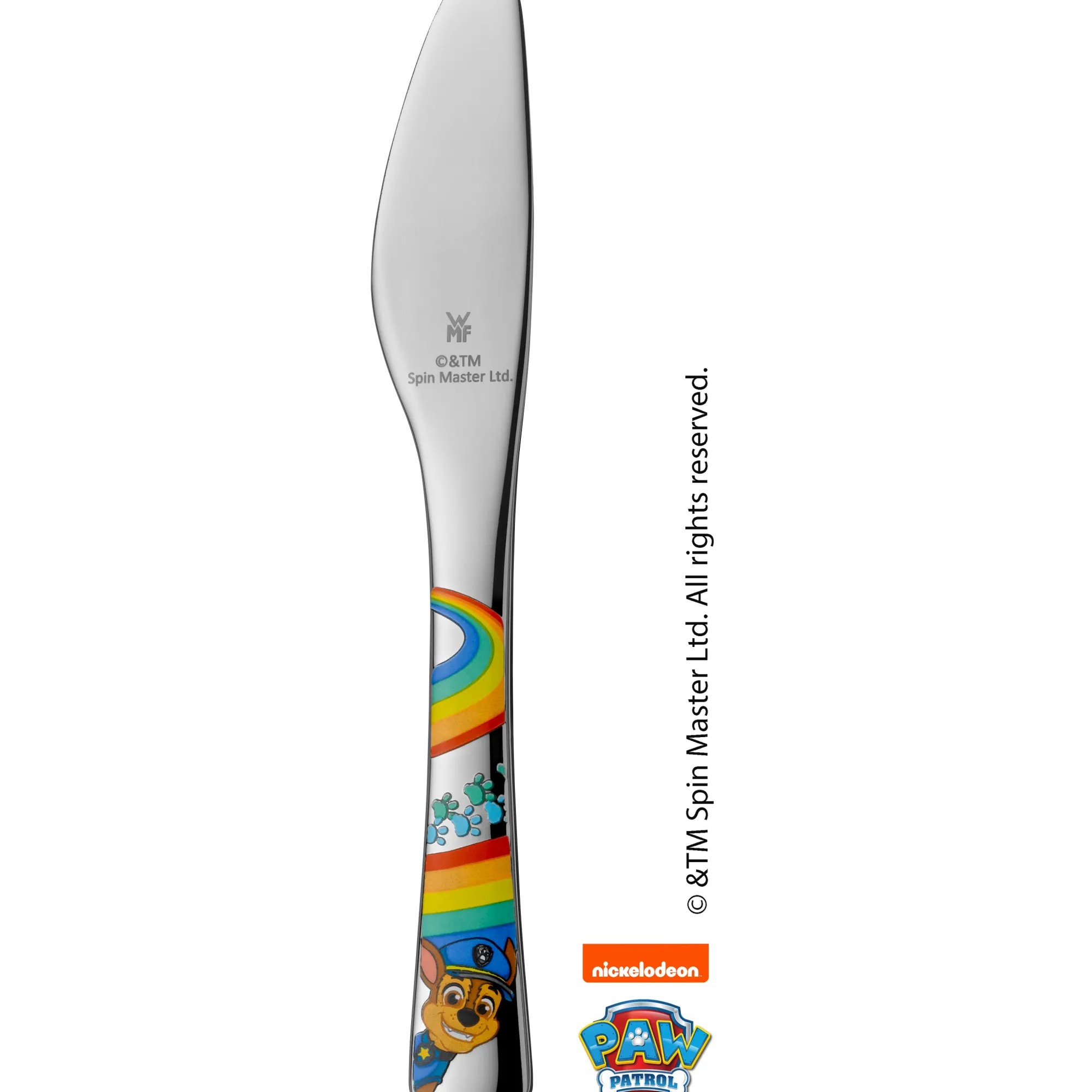 WMF Kinderbesteck-Set PAW Patrol, 4-teilig|Kinder Kinderbestecke|Besteck-Sets