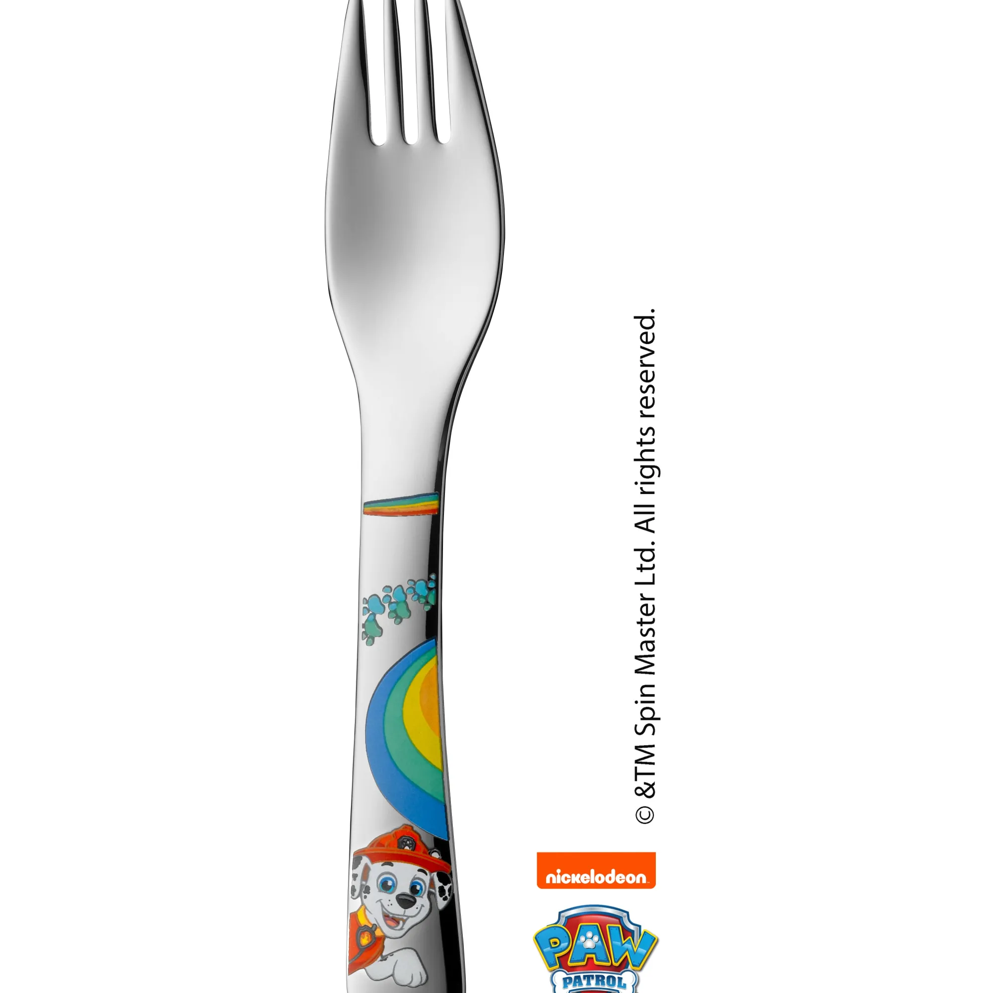 WMF Kinderbesteck-Set PAW Patrol, 4-teilig|Kinder Kinderbestecke|Besteck-Sets