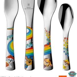 WMF Kinderbesteck-Set PAW Patrol, 4-teilig|Kinder Kinderbestecke|Besteck-Sets