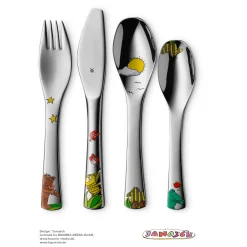 WMF Kindergeschirr-Set Janosch, 6-teilig|Kinder Teller|Kindergeschirr