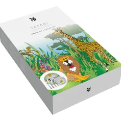 WMF Kindergeschirr-Set Safari, 6-teilig|Kinder Teller|Kindergeschirr
