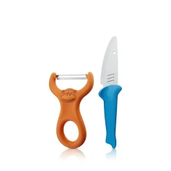WMF Kinderkoch-Set mit Gemüseschäler und Messer, 2-teilig| Küchenutensilien|Weitere Küchenmesser