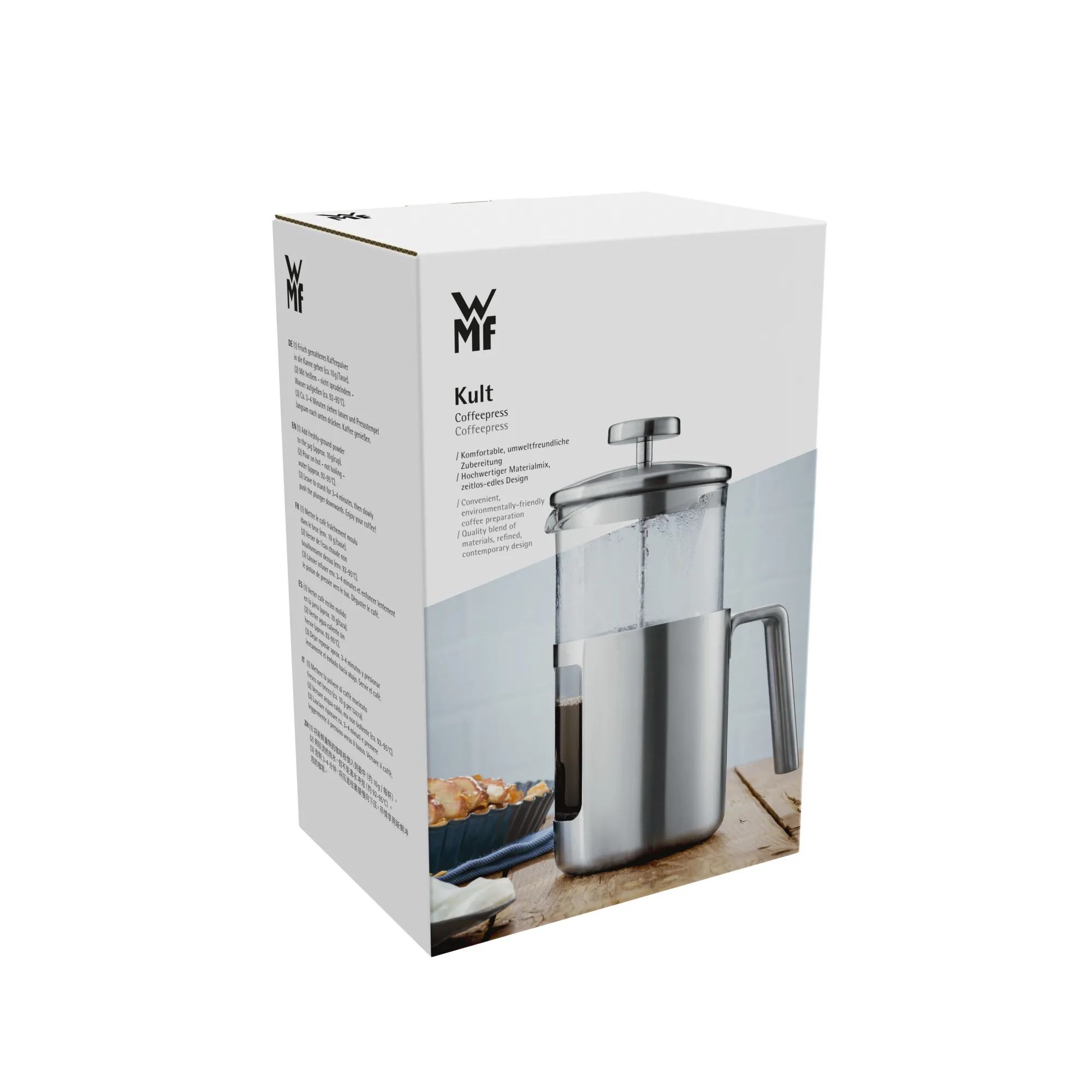 WMF Kult French Press, 8 Tassen| Kaffeezubehör
