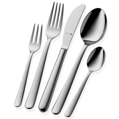 WMF Kult Plus Besteck-Set, 30-teilig, Cromargan protect®| Besteck-Sets