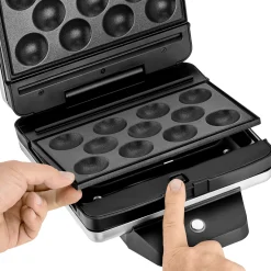 WMF Lono Snack Master Muffin-Platten-Set, 2-teilig| Waffeleisen|Sandwich Maker