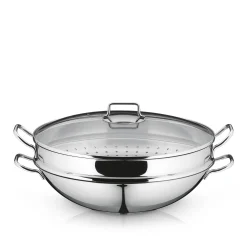 WMF Macao Wok-Set, 36 cm, 4-teilig| Woks