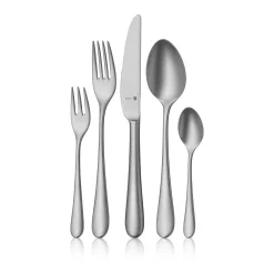 WMF Merit Besteck-Set, 30-teilig, Cromargan protect®, sandgestrahlt| Besteck-Sets
