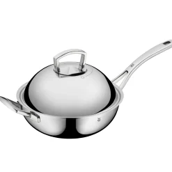 WMF Multiply Wok mit Edelstahldeckel, 28 cm| Woks|Pfannen Mit Deckel