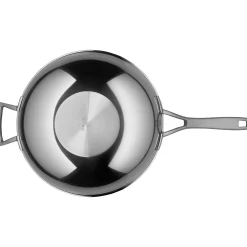 WMF Multiply Wok mit Edelstahldeckel, 32 cm| Woks|Pfannen Mit Deckel