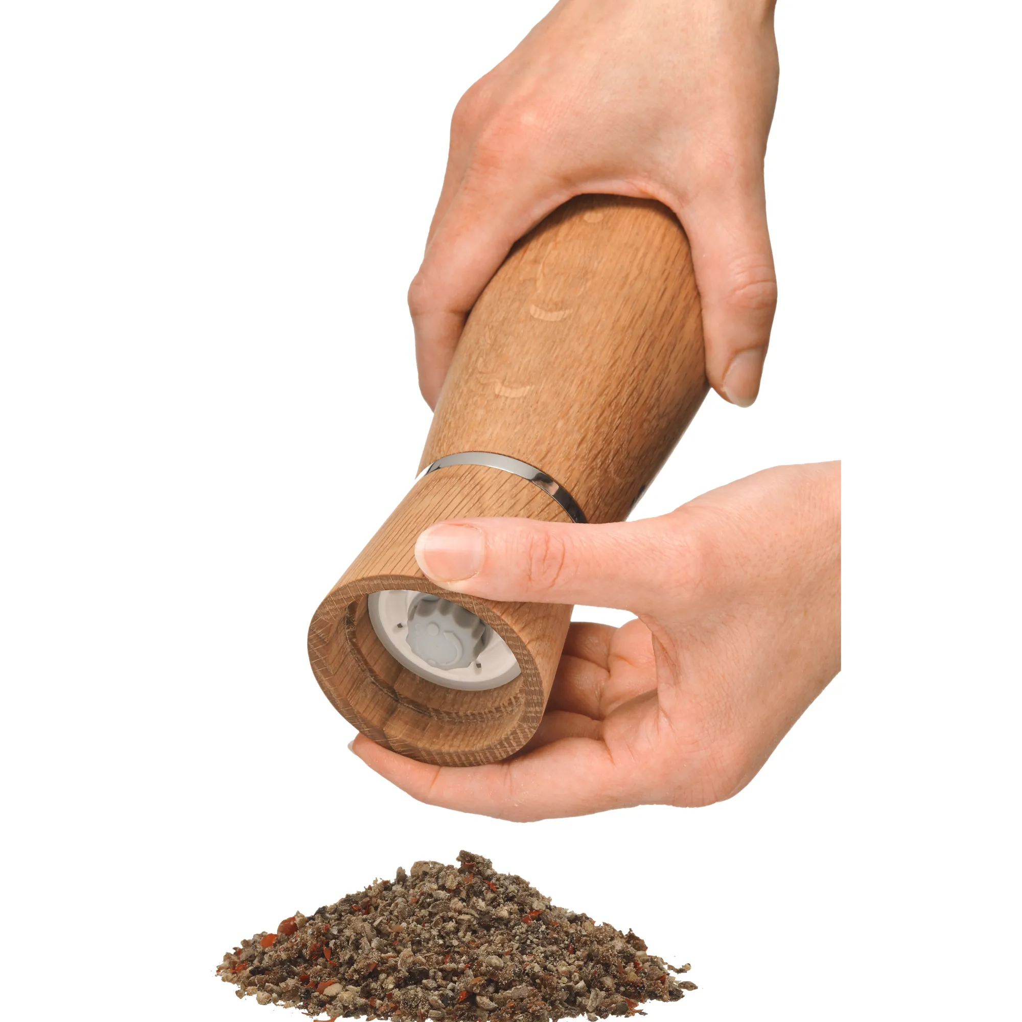 WMF Nature Salz-/Pfeffermühlen-Set, 2-teilig| Salz- & Pfeffermühlen