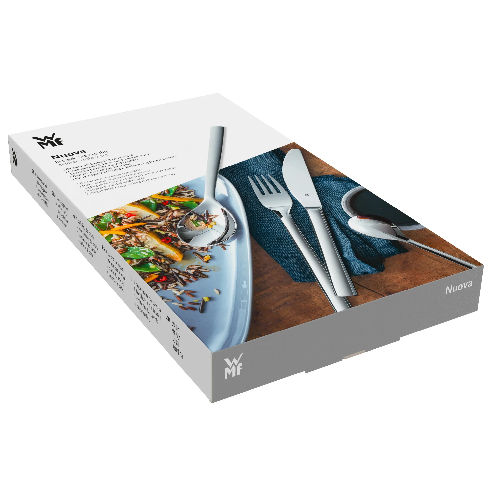WMF Nuova Besteck-Set, 4-teilig| Besteck-Sets