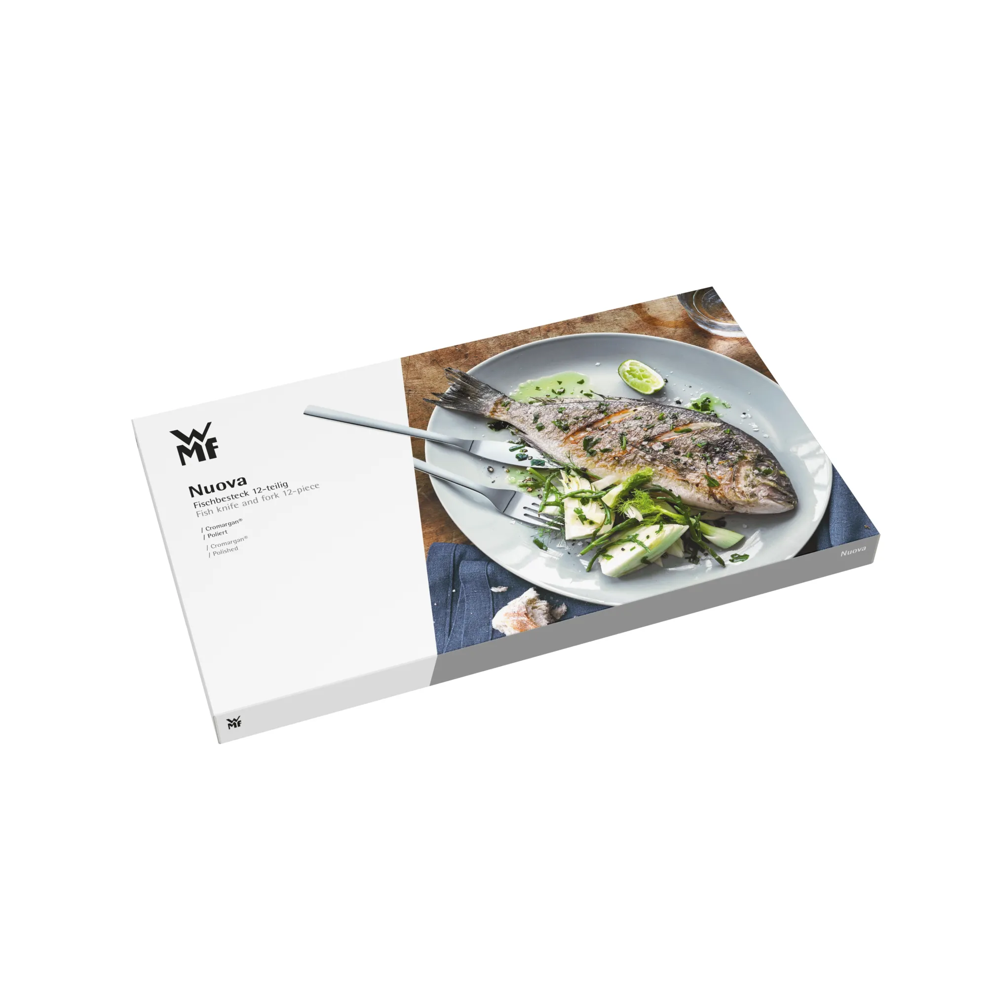 WMF Nuova Fischbesteck-Set, 12-teilig| Besteck-Sets