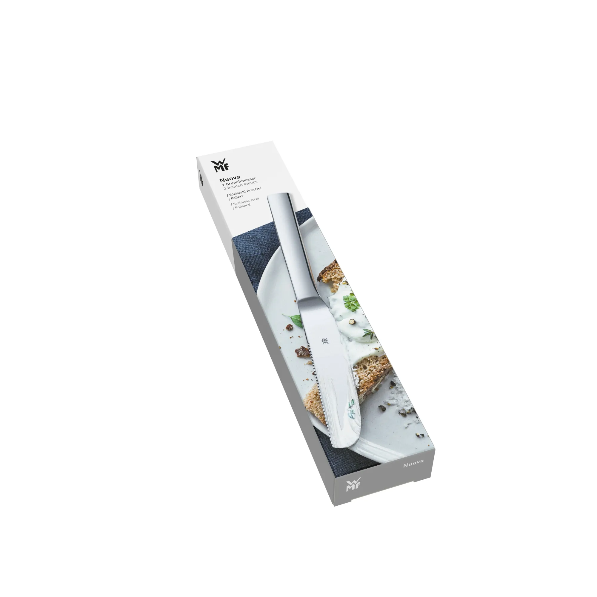 WMF Nuova Frühstücksmesser-Set, 2-teilig| Weitere Küchenmesser|Messersets