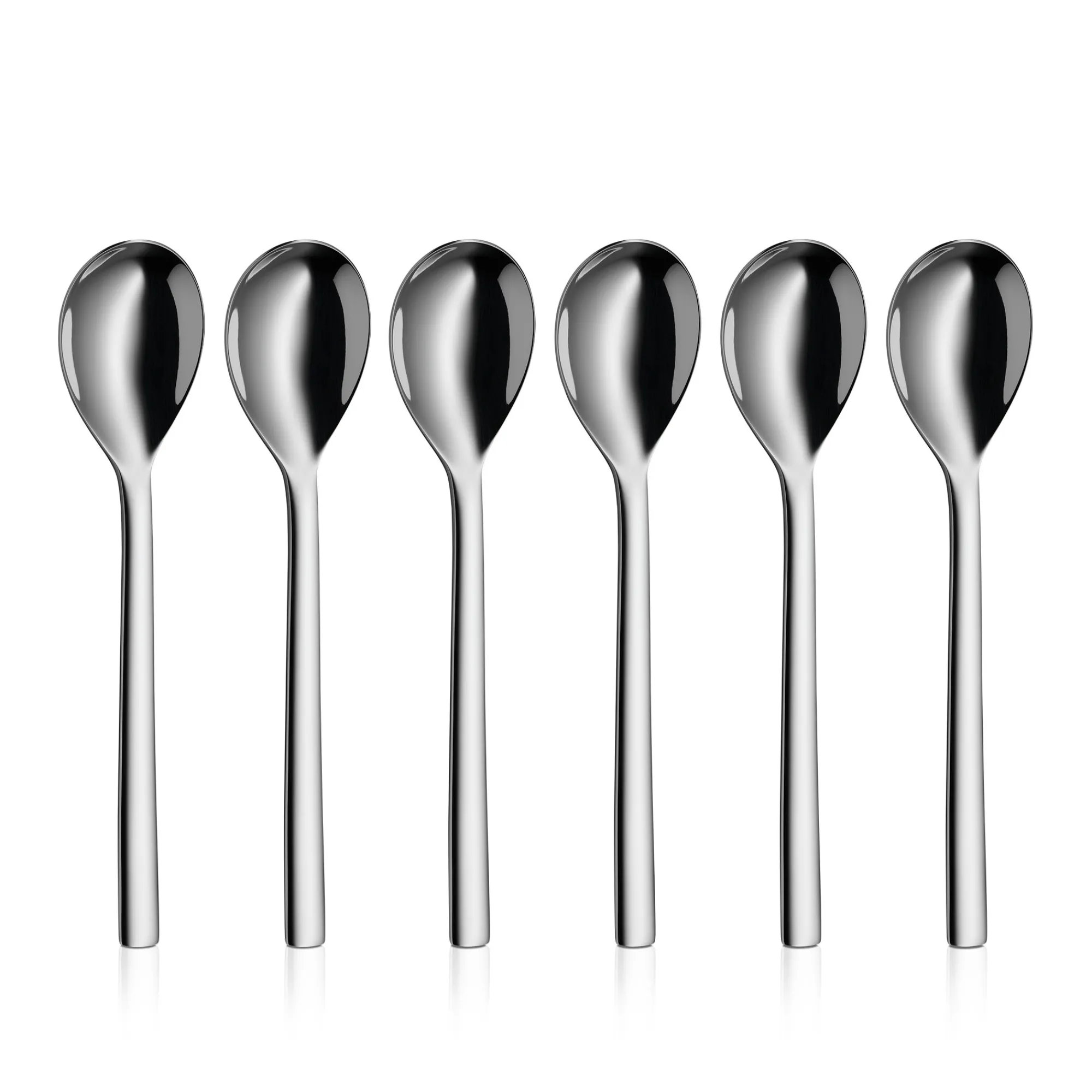 WMF Nuova Kaffeebecherlöffel-Set, 6-teilig| Löffel