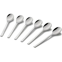WMF Nuova Kaffeebecherlöffel-Set, 6-teilig| Löffel