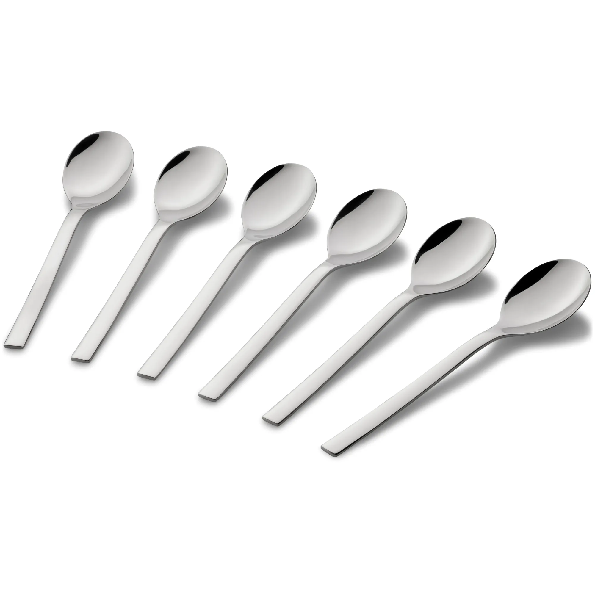 WMF Nuova Kaffeebecherlöffel-Set, 6-teilig| Löffel