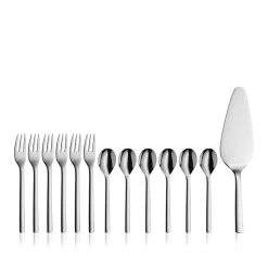 WMF Nuova Kuchenbesteck-Set, 13-teilig| Tortenheber|Besteck-Sets