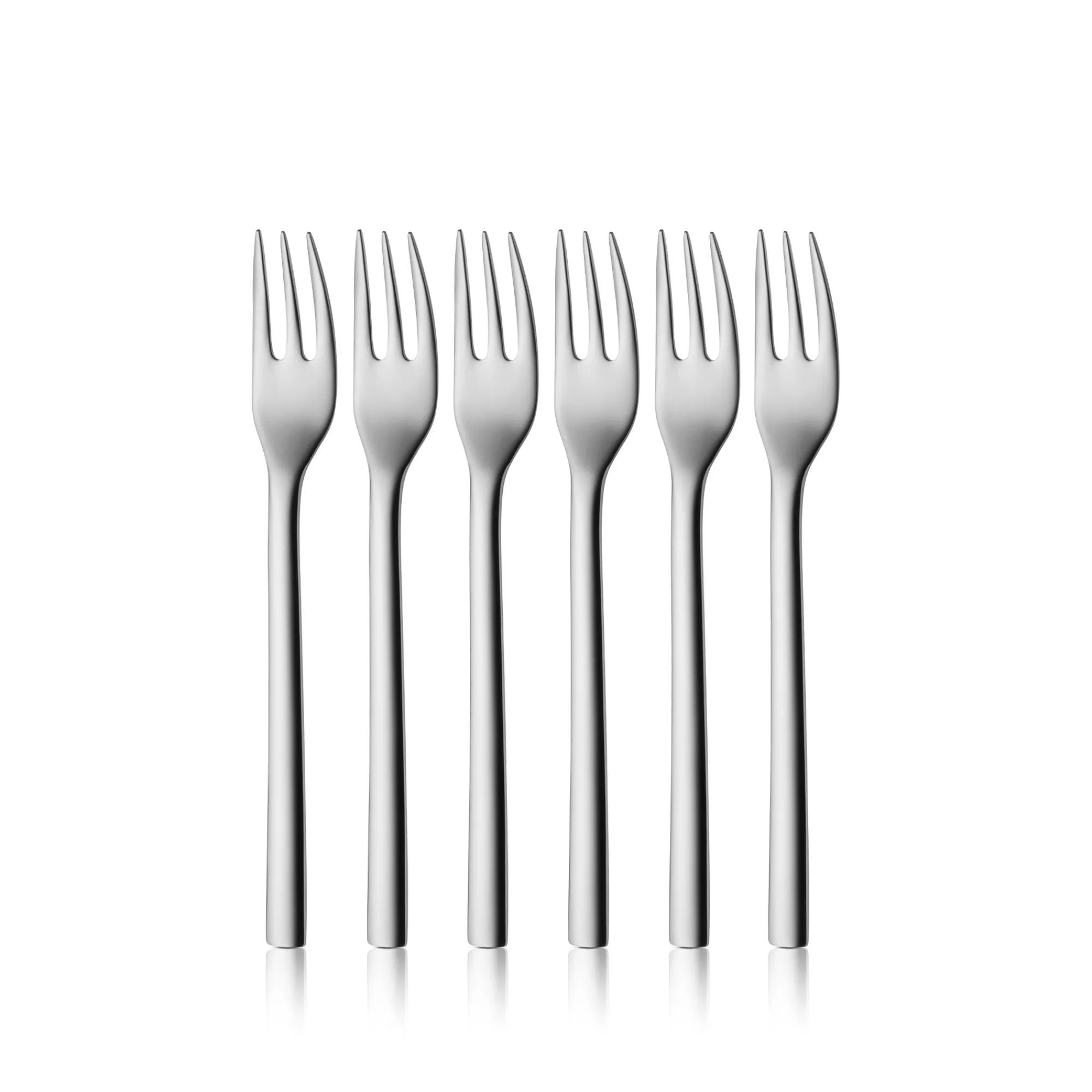 WMF Nuova Kuchengabel-Set, 6-teilig| Besteck-Sets|Gabeln