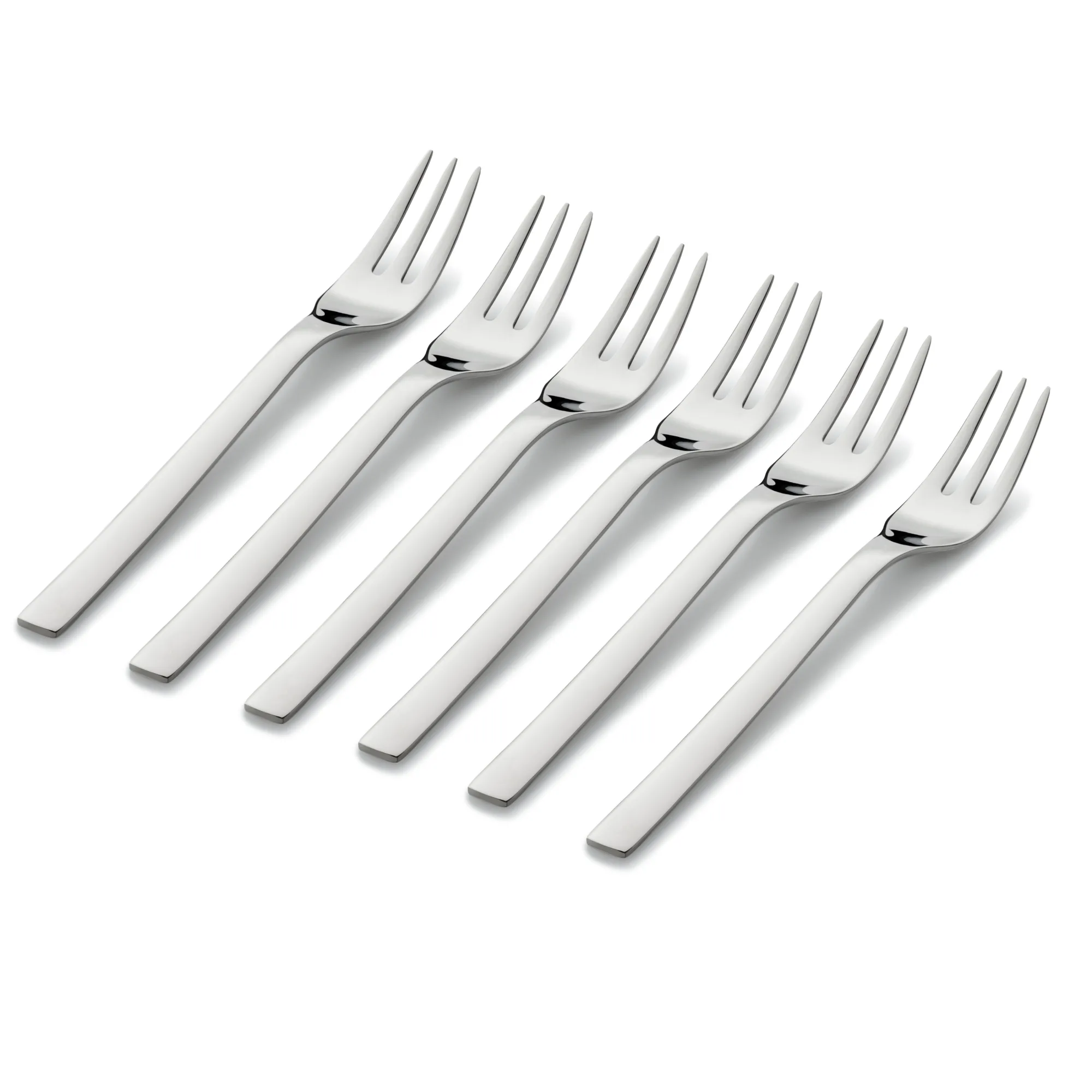 WMF Nuova Kuchengabel-Set, 6-teilig| Besteck-Sets|Gabeln