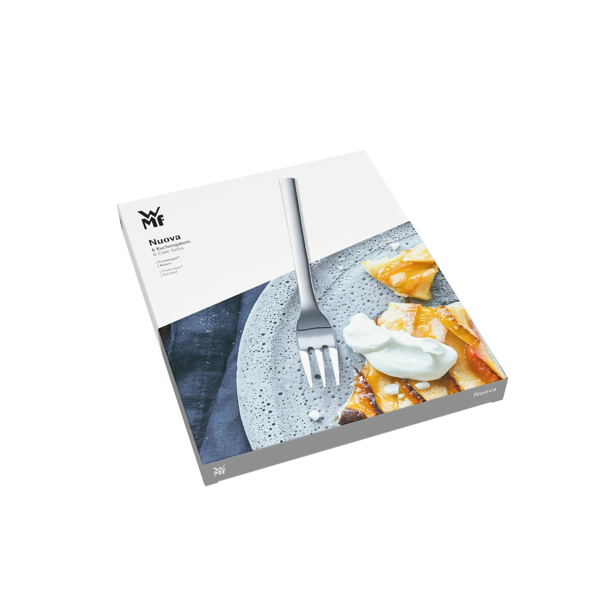 WMF Nuova Kuchengabel-Set, 6-teilig| Besteck-Sets|Gabeln