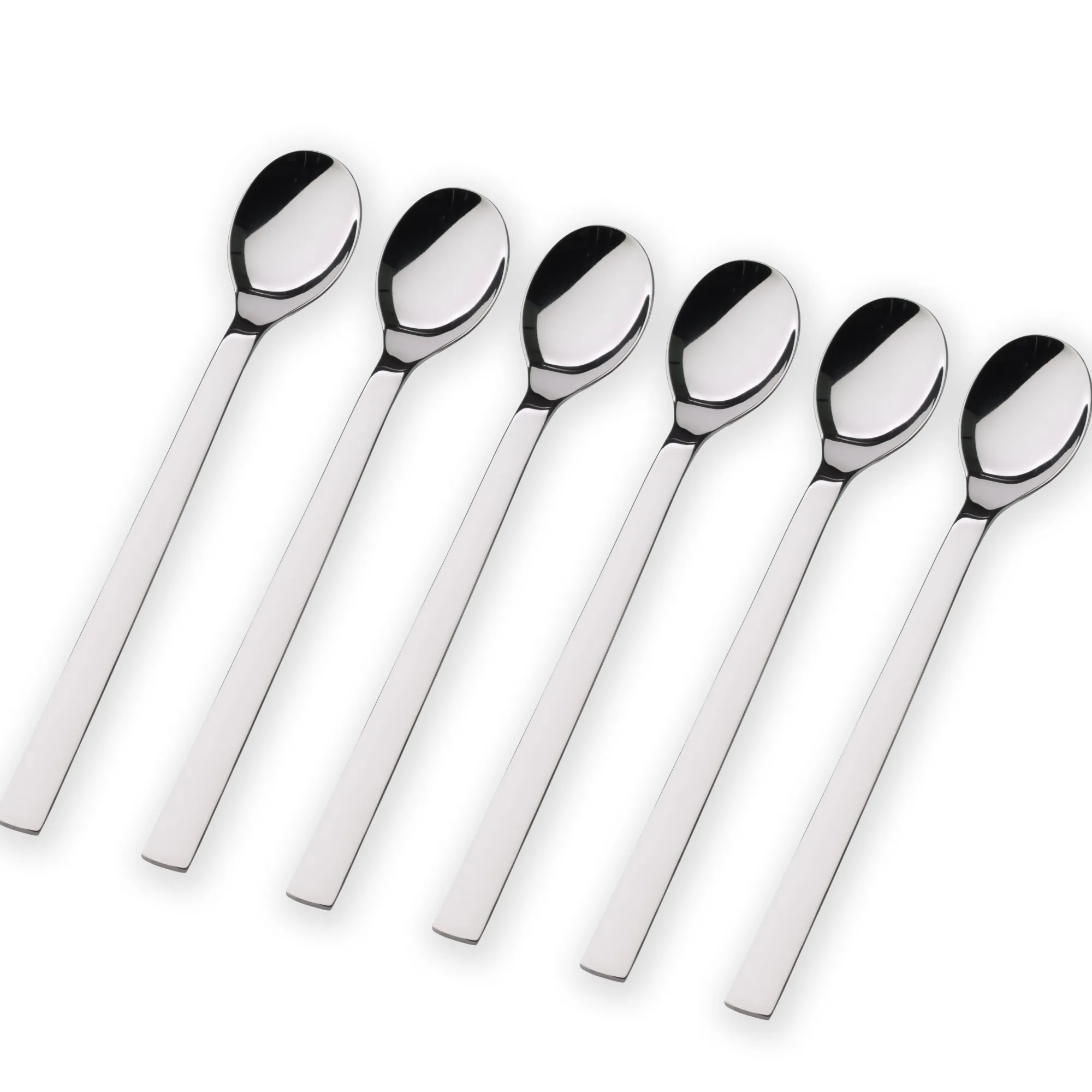 WMF Nuova, Latte Macchiato Löffel-Set, 6-teilig| Löffel