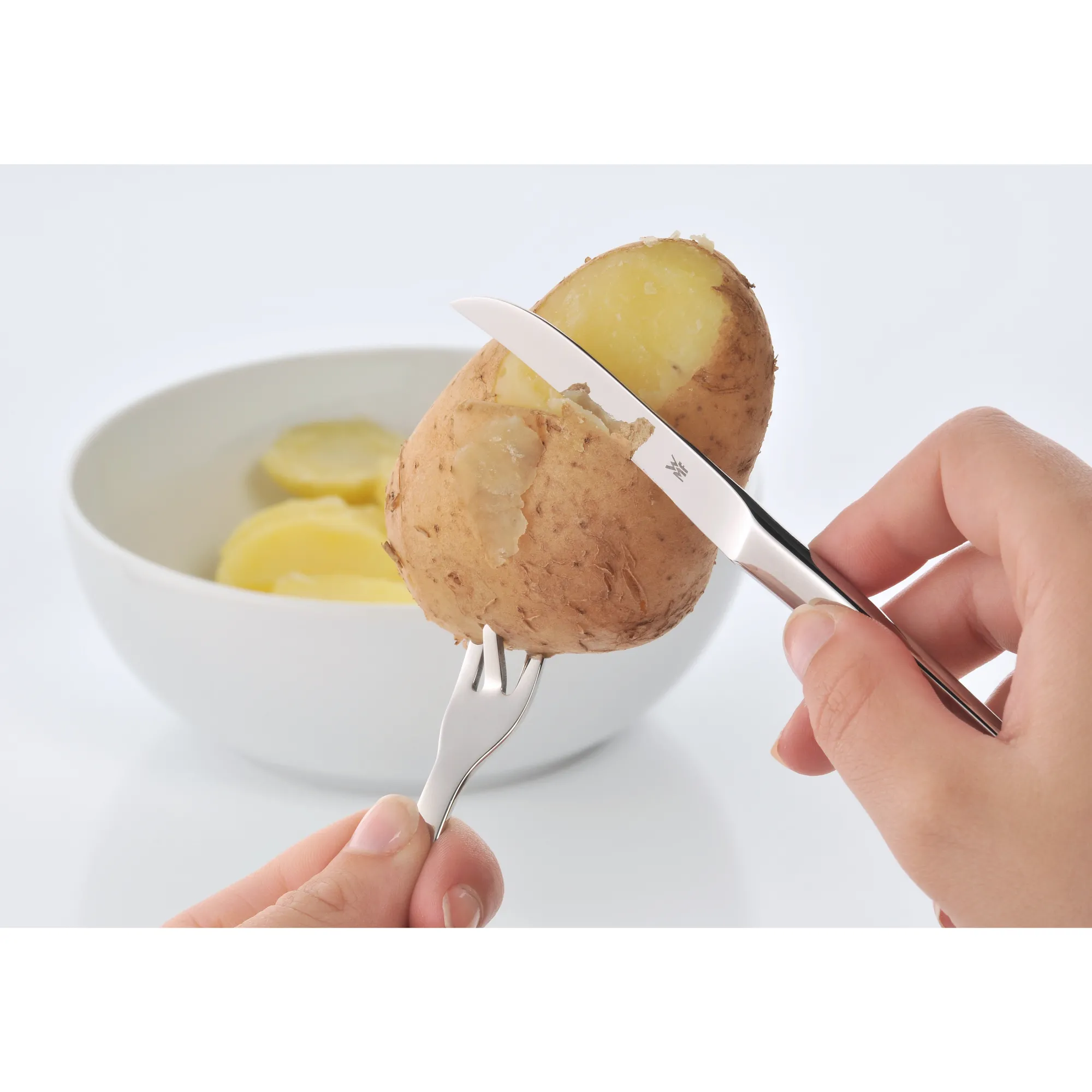 WMF Nuova Pellkartoffel-Set, 2-teilig| Schälmesser