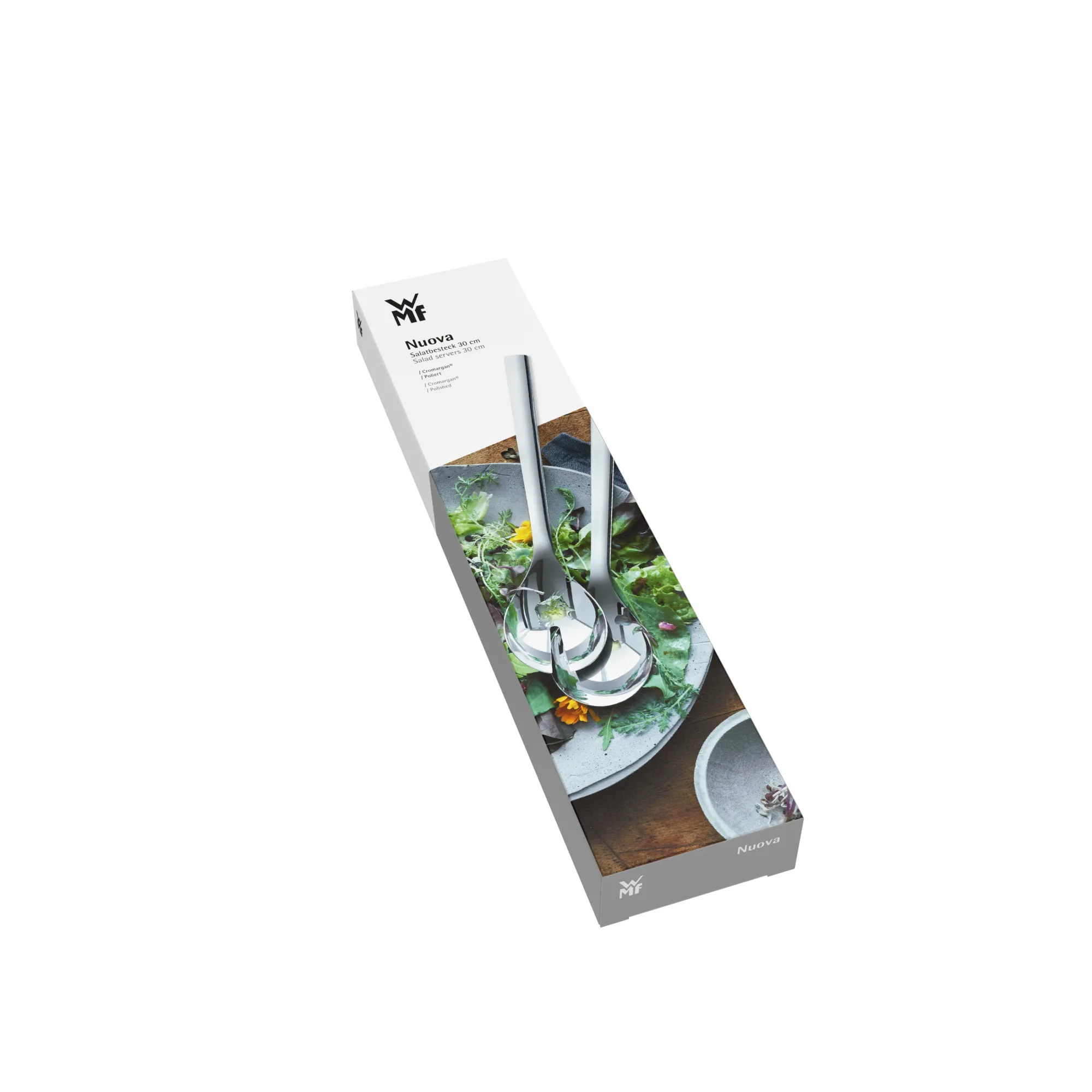 WMF Nuova Salatbesteck, 2-teilig, 30 cm| Servierbestecke