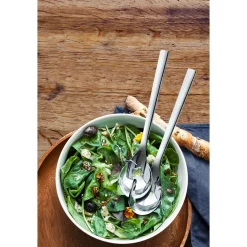 WMF Nuova Salat-Set, 3-teilig| Schüsseln|Servierbestecke