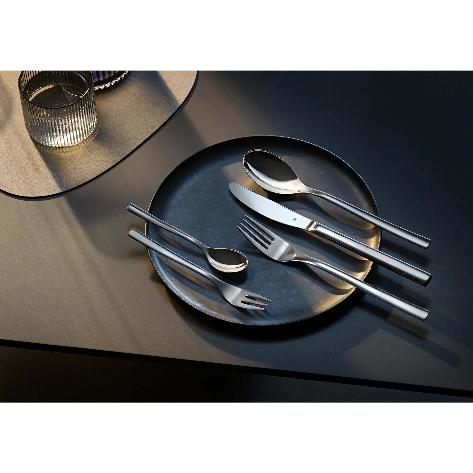 WMF Palermo Besteck-Set, 30-teilig, Cromargan®| Besteck-Sets