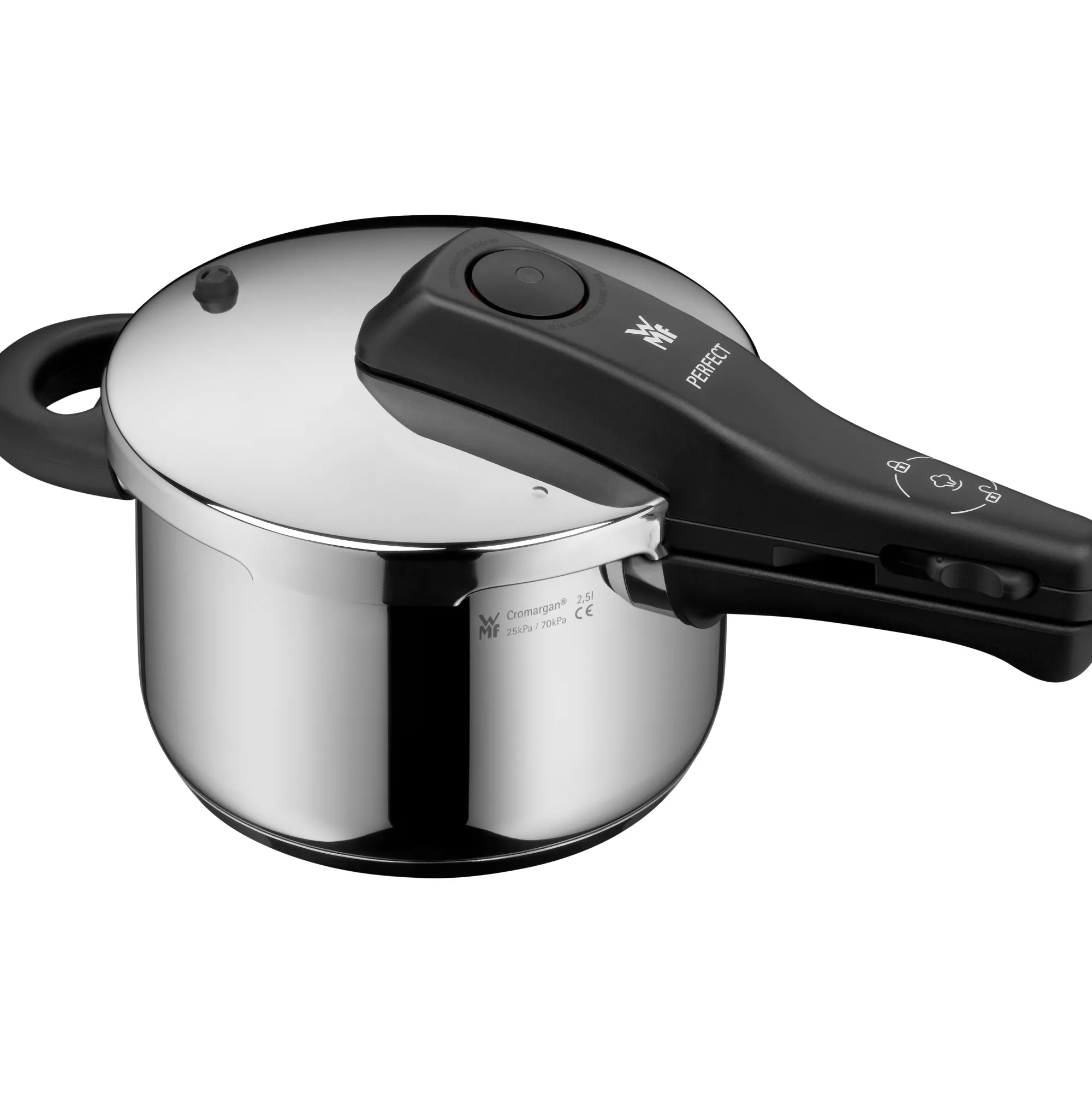 WMF Perfect One Pot Schnellkochtopf, 2,5 Liter| Schnellkochtöpfe|Induktionstöpfe