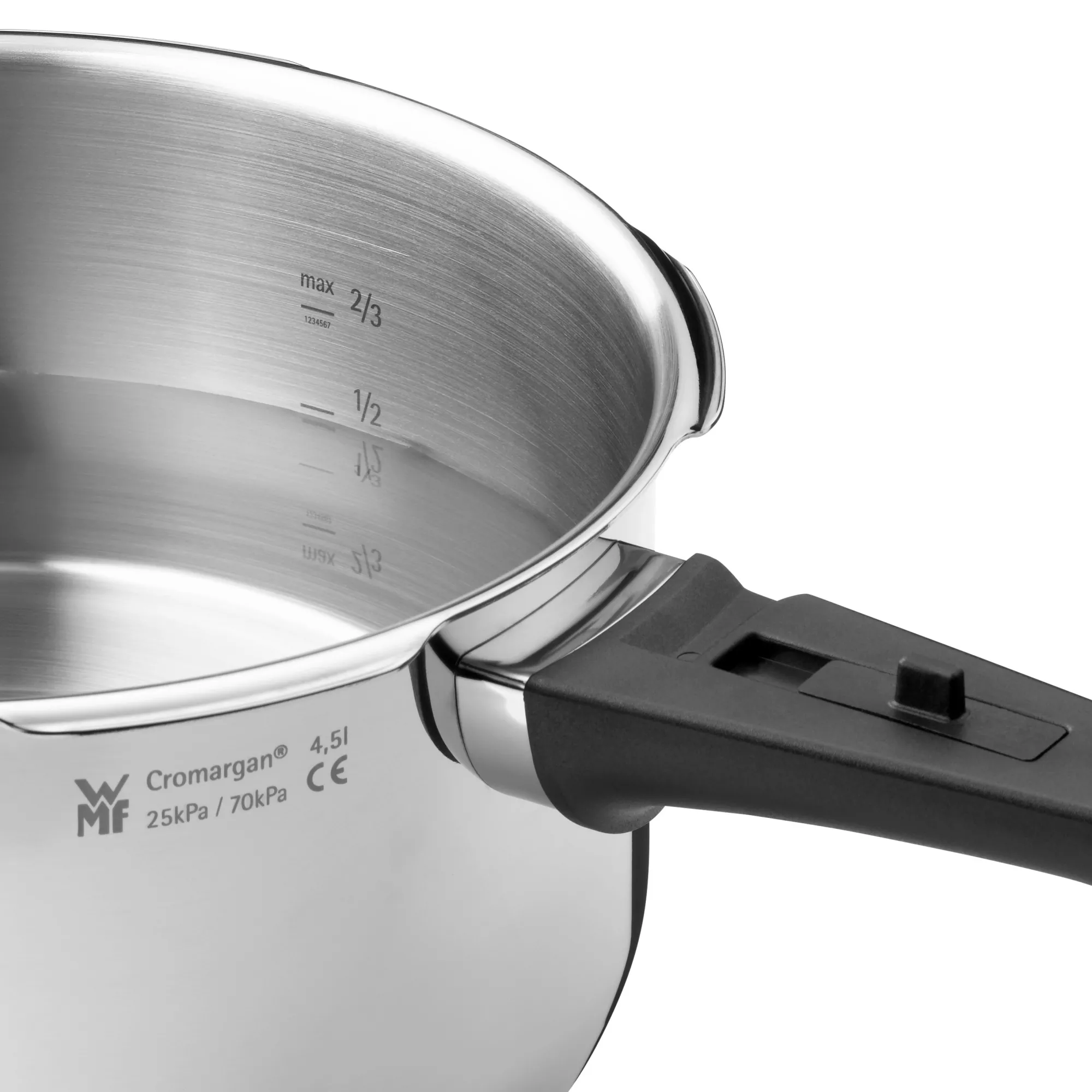 WMF Perfect One Pot Schnellkochtopf, 2,5 Liter| Schnellkochtöpfe|Induktionstöpfe