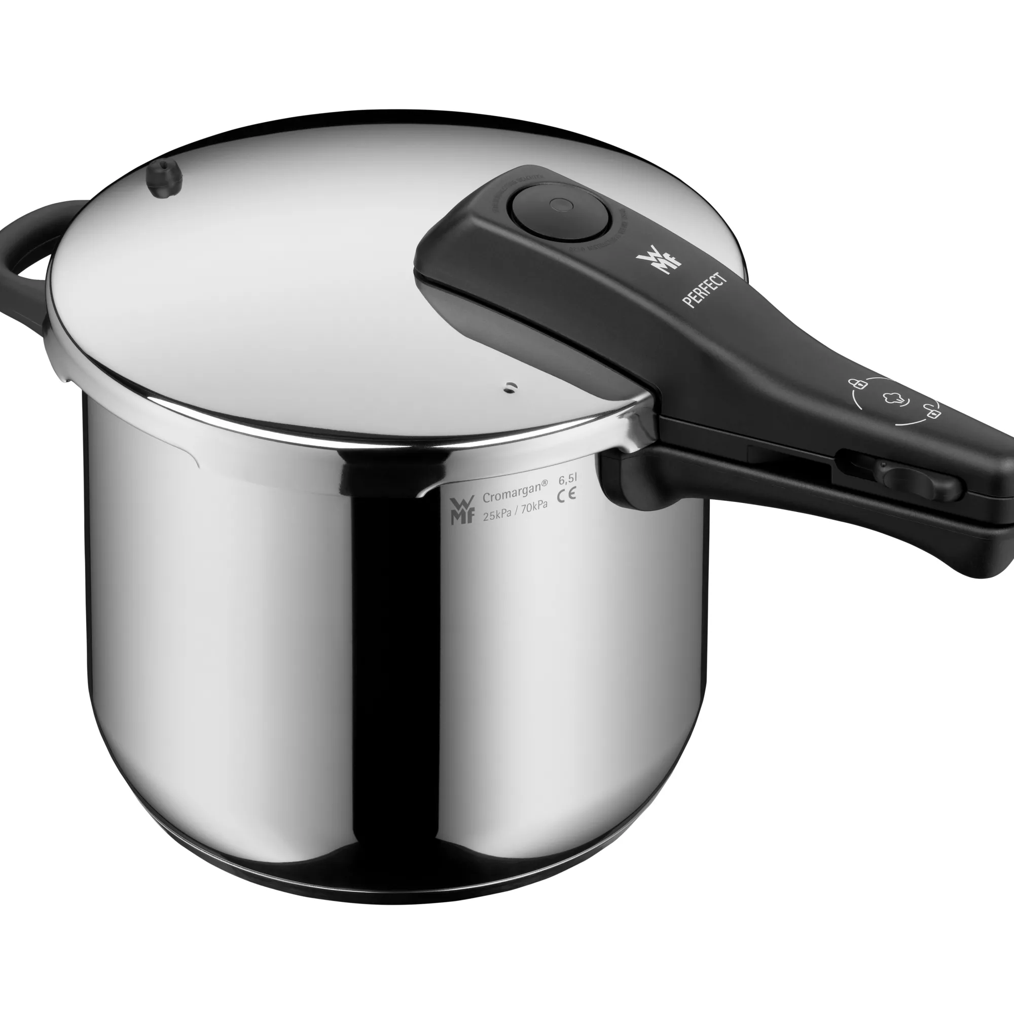 WMF Perfect One Pot Schnellkochtopf, 22 cm, 6,5 Liter| Schnellkochtöpfe|Induktionstöpfe