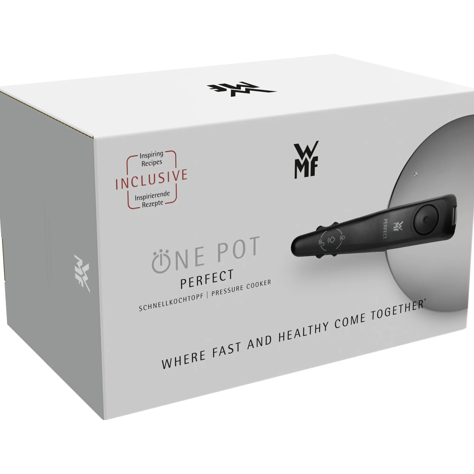 WMF Perfect One Pot Schnellkochtopf, 22 cm, 6,5 Liter| Schnellkochtöpfe|Induktionstöpfe