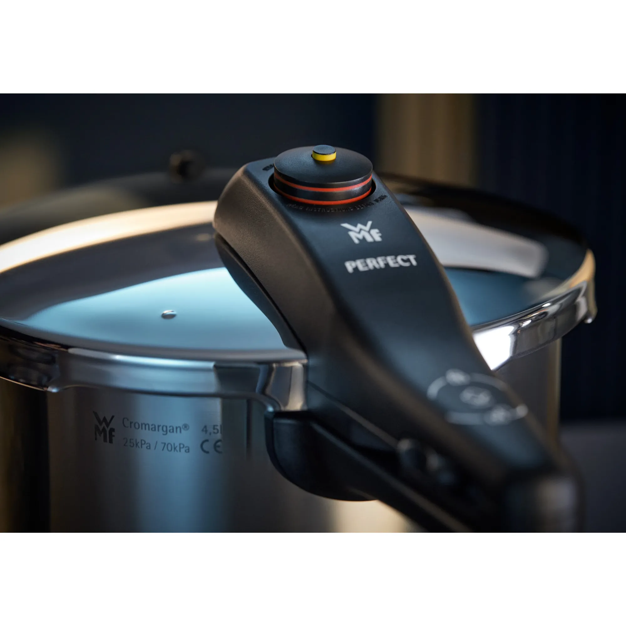 WMF Perfect One Pot Schnellkochtopf, 22 cm, 3,0 Liter| Schnellkochtöpfe|Induktionstöpfe