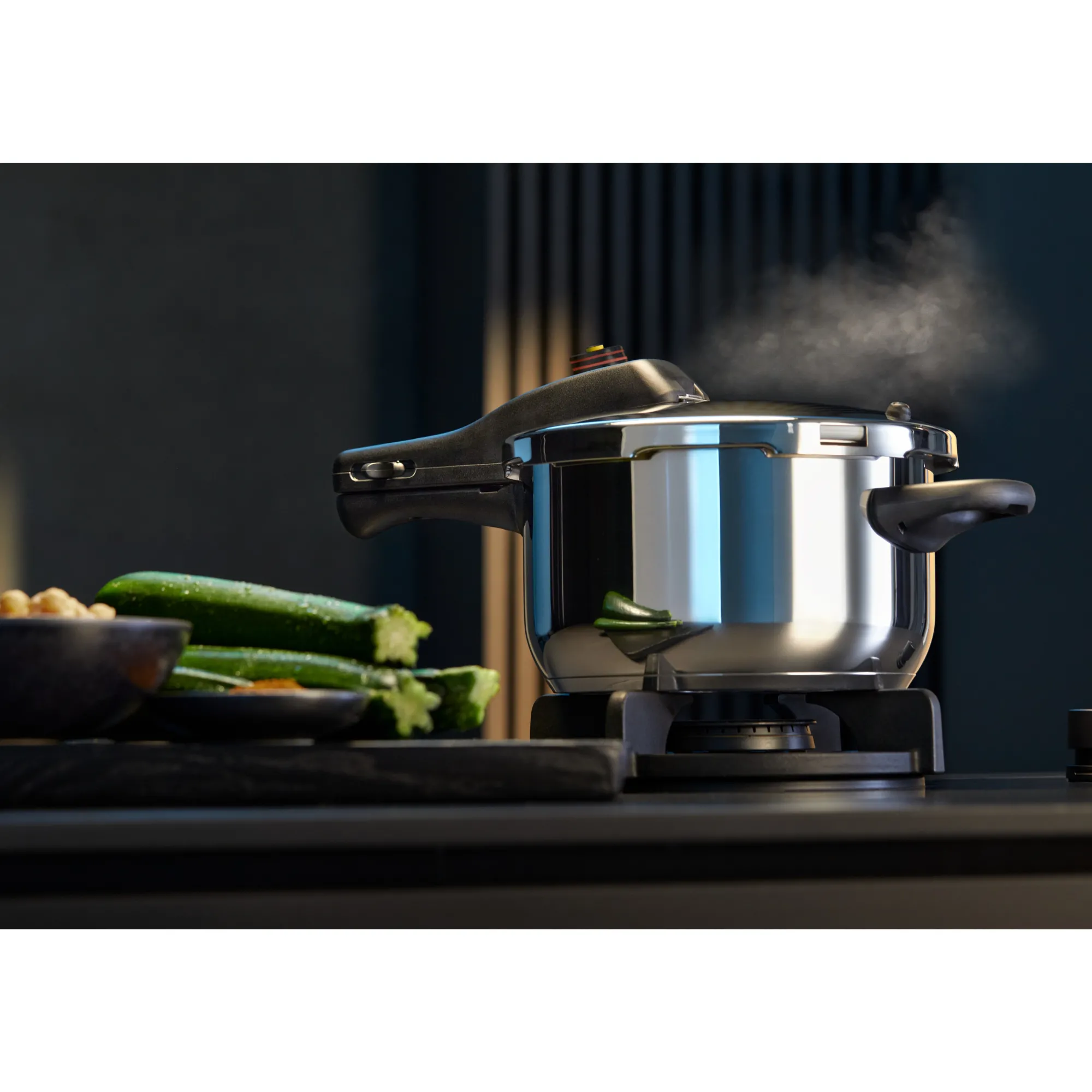 WMF Perfect One Pot Schnellkochtopf, 22 cm, 3,0 Liter| Schnellkochtöpfe|Induktionstöpfe