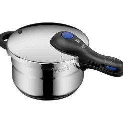 WMF Perfect Plus One Pot Schnellkochtopf-Set, 22 cm, 3 & 4,5 L, stapelbar, mit Dämpfeinsatz| Schnellkochtöpfe|Induktionstöpfe