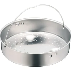 WMF Perfect Plus One Pot Schnellkochtopf mit Dampfgareinsatz, 22 cm, 6,5 Liter| Schnellkochtöpfe|Induktionstöpfe