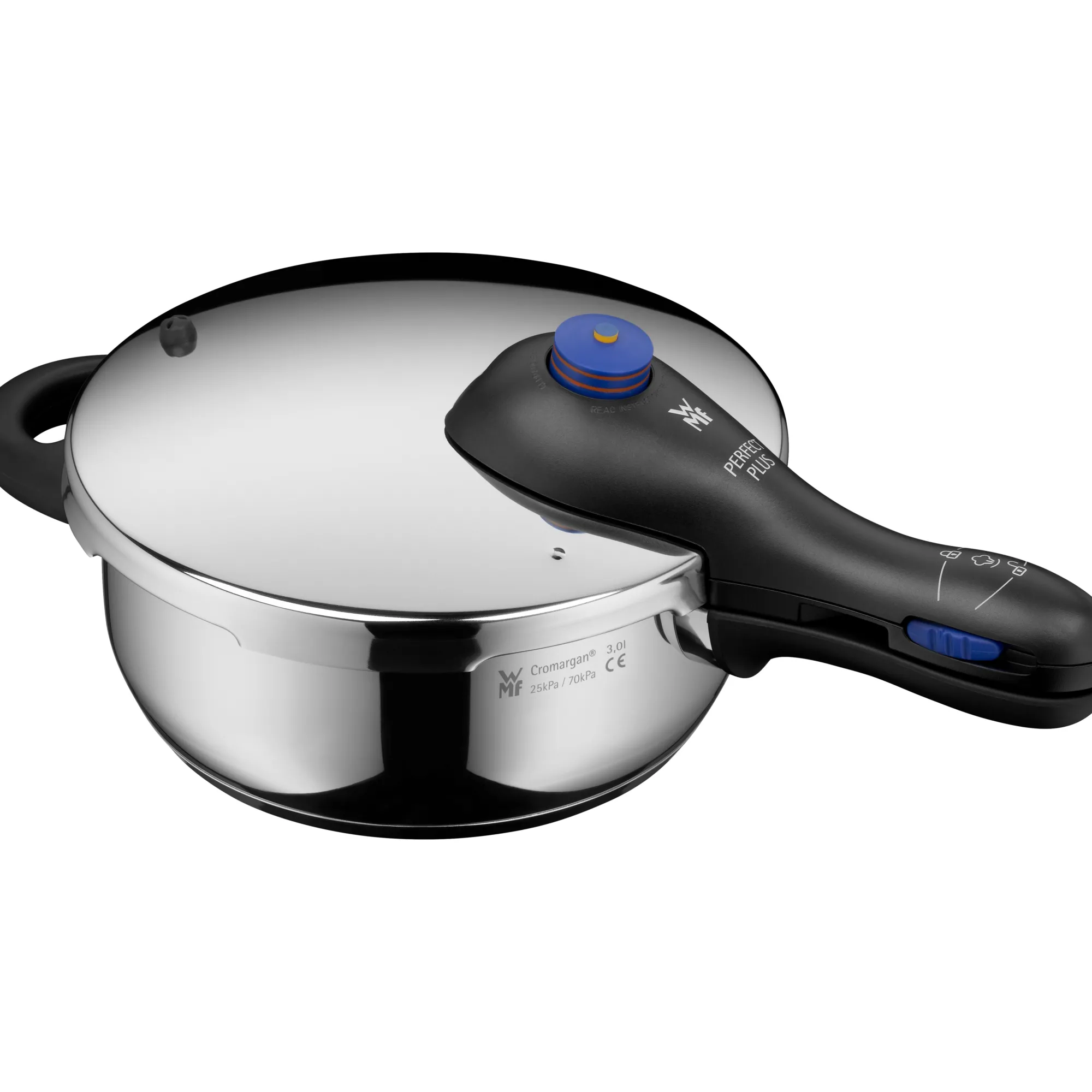 WMF Perfect Plus One Pot Schnellkochtopf, 22 cm, 3,0 Liter| Schnellkochtöpfe|Induktionstöpfe
