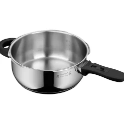 WMF Perfect Plus One Pot Schnellkochtopf-Set, 22 cm, 4,5 und 3,0 Liter| Schnellkochtöpfe|Induktionstöpfe