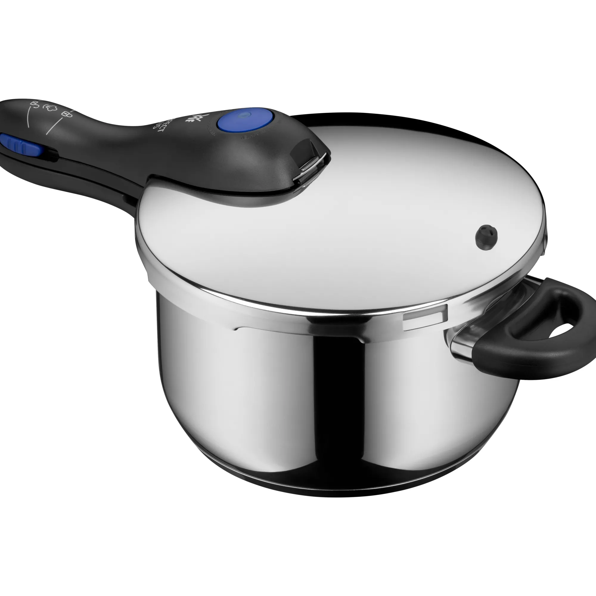 WMF Perfect Plus One Pot Schnellkochtopf-Set, 22 cm, 4,5 und 3,0 Liter| Schnellkochtöpfe|Induktionstöpfe
