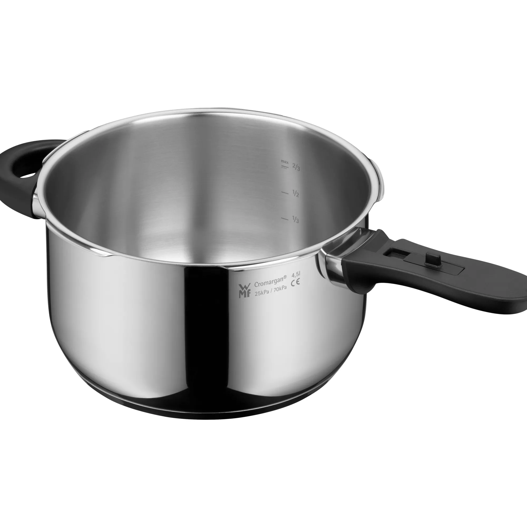 WMF Perfect Plus One Pot Schnellkochtopf-Set, 22 cm, 4,5 und 3,0 Liter| Schnellkochtöpfe|Induktionstöpfe