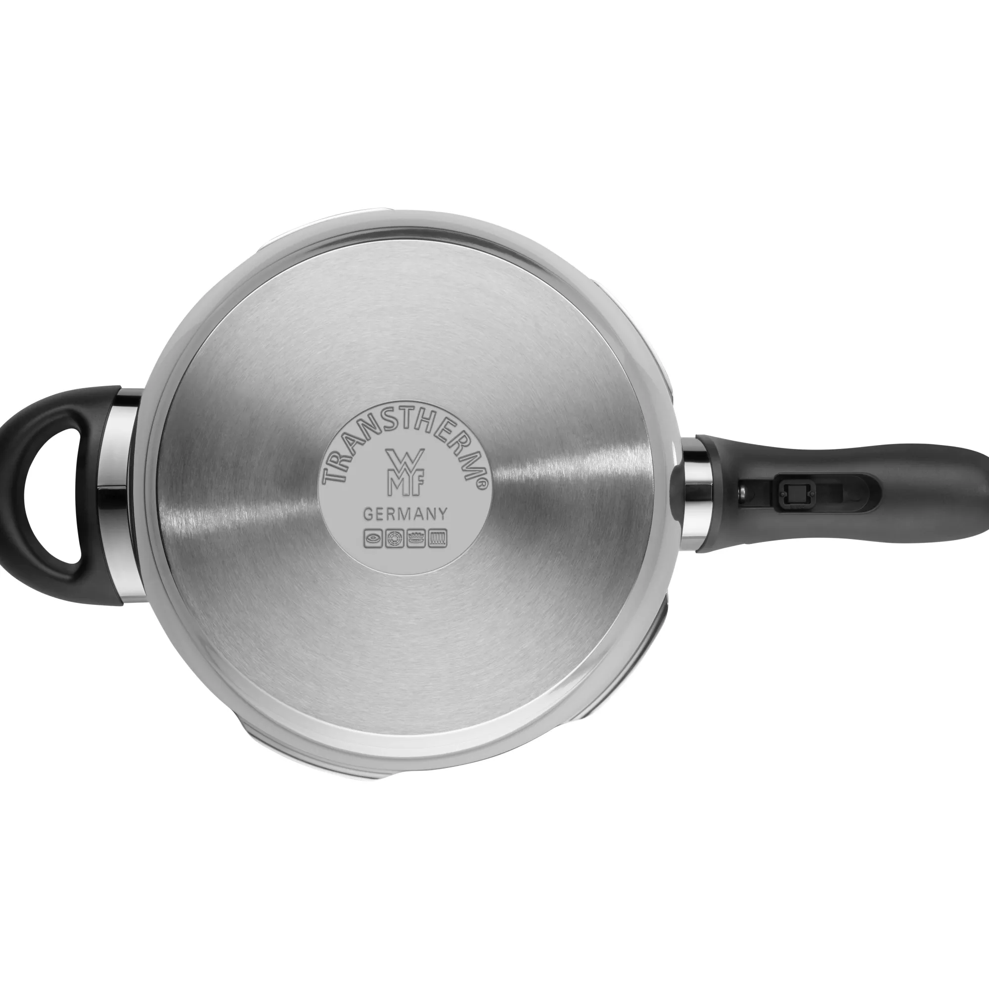 WMF Perfect Plus One Pot Schnellkochtopf-Set, 22 cm, 4,5 und 3,0 Liter| Schnellkochtöpfe|Induktionstöpfe