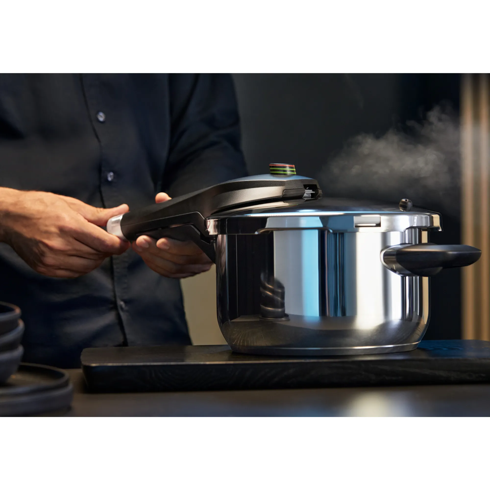 WMF Perfect Premium One Pot Schnellkochtopf, 22 cm, 8,5 Liter| Schnellkochtöpfe|Induktionstöpfe