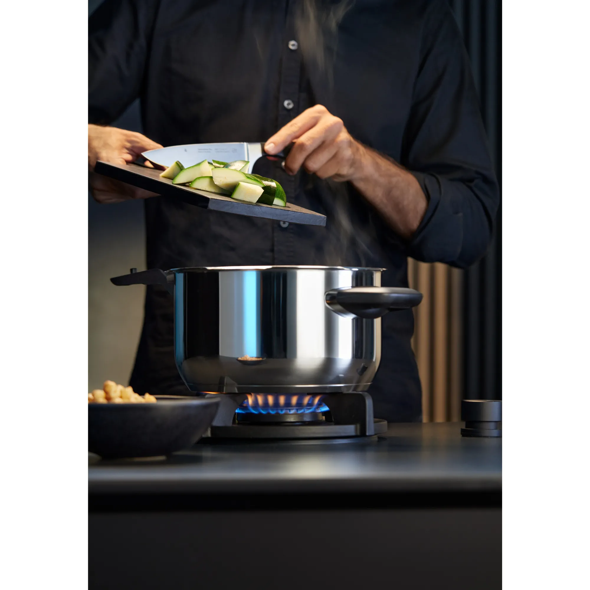 WMF Perfect Premium One Pot Schnellkochtopf, 22 cm, 8,5 Liter| Schnellkochtöpfe|Induktionstöpfe