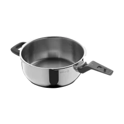 WMF Perfect Premium One Pot Schnellkochtopf-Set mit Dampfgareinsatz, 22 cm, 6,5 und 3,0 Liter| Schnellkochtöpfe|Induktionstöpfe