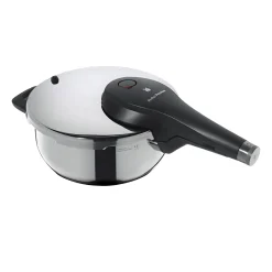 WMF Perfect Premium One Pot Schnellkochtopf-Set mit Dampfgareinsatz, 22 cm, 6,5 und 3,0 Liter| Schnellkochtöpfe|Induktionstöpfe